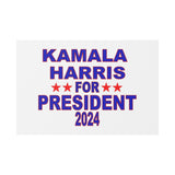 Kamala Harris for President Plastic Yard Sign