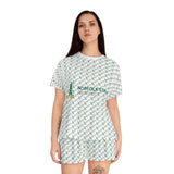 Norfolk State Women's Short Pajama Set (AOP)