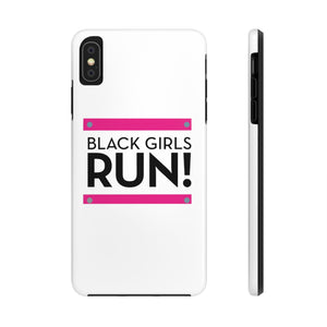 Black Girls Run Tough Phone Cases