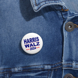 Harris Walz 2024 Custom Pin Buttons