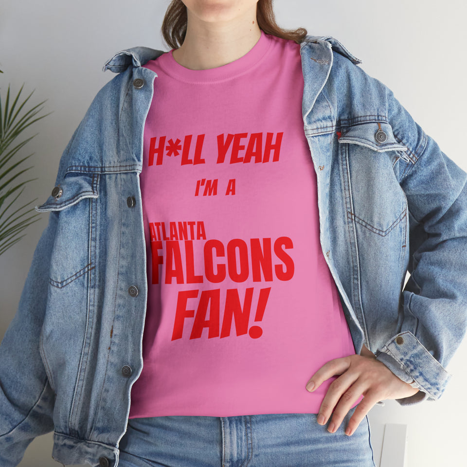 Atlanta Falcons Football Unisex Heavy Cotton Tee