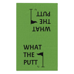 What The Putt Rally Towel, 11x18