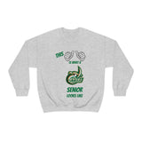 This Is What A UNCC Senior Looks Like Unisex Heavy Blend™ Crewneck Sweatshirt