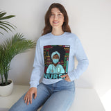 Black Nurse Crewneck Sweatshirt
