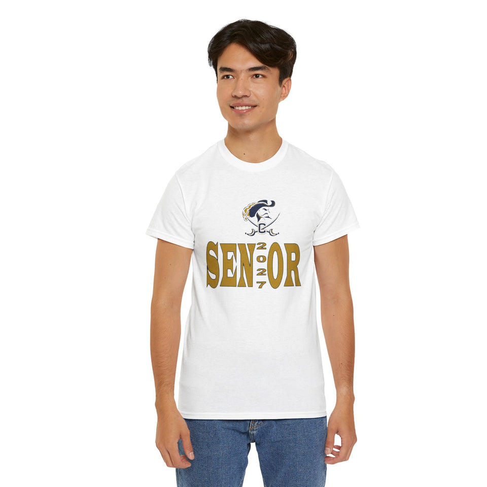 Cuthbertson HS Senior 2027 Unisex Heavy Cotton Tee