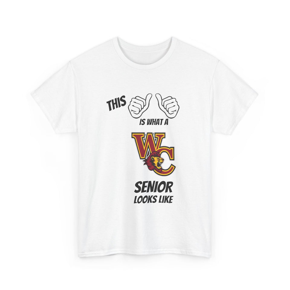 This Is What A West Charlotte High School Senior Looks Like Class Of 2025 Unisex Heavy Cotton Tee