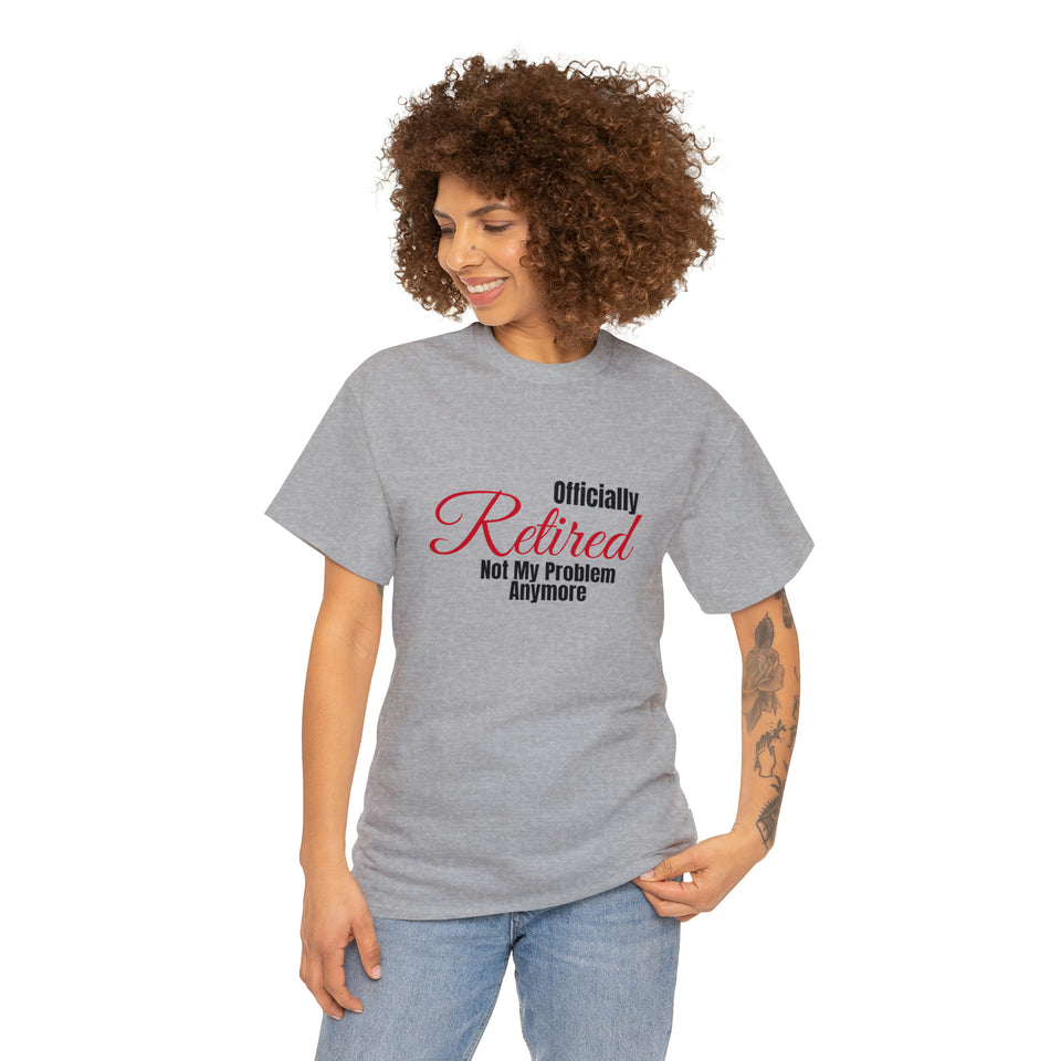 Officially Retired Unisex Heavy Cotton Tee