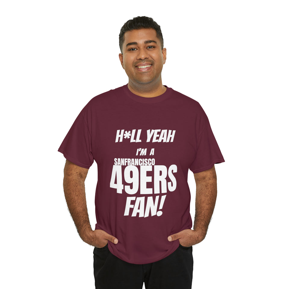San Francisco Football Unisex Heavy Cotton Tee