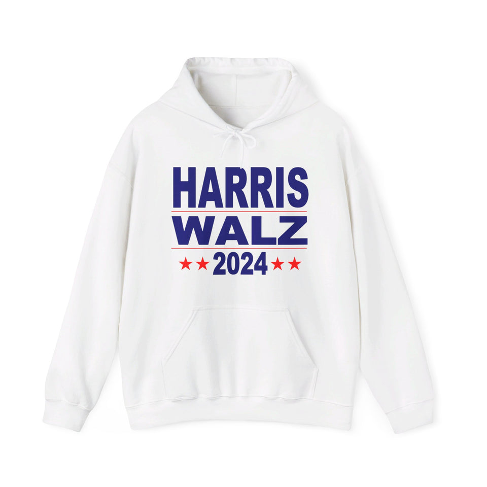 Harris Walz 2024 Unisex Heavy Blend™ Hooded Sweatshirt