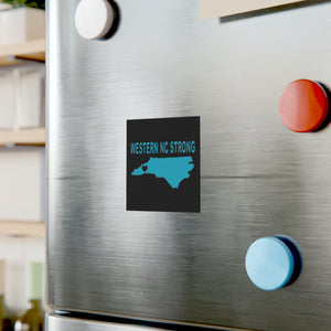 Western NC Strong Square Magnet