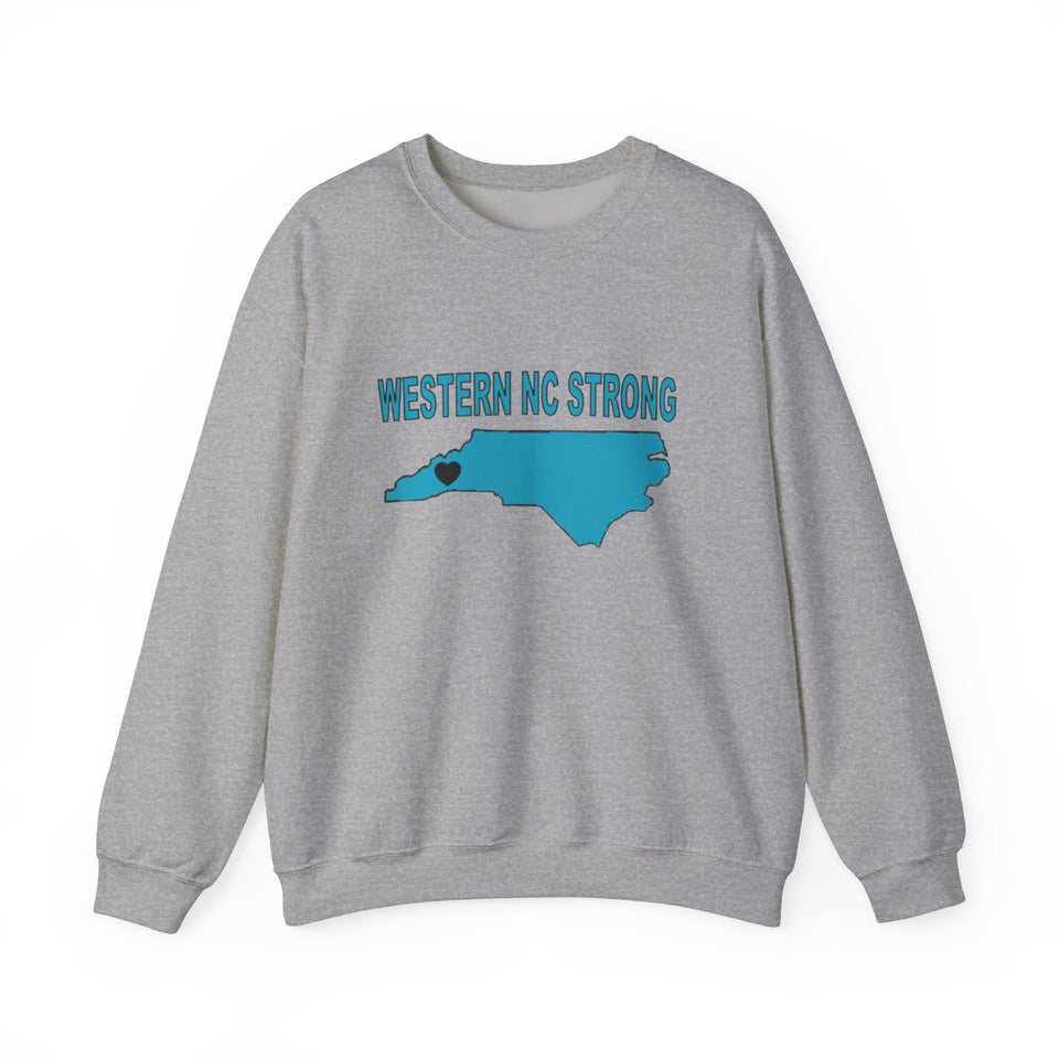 Western NC Strong Unisex Heavy Blend™ Crewneck Sweatshirt