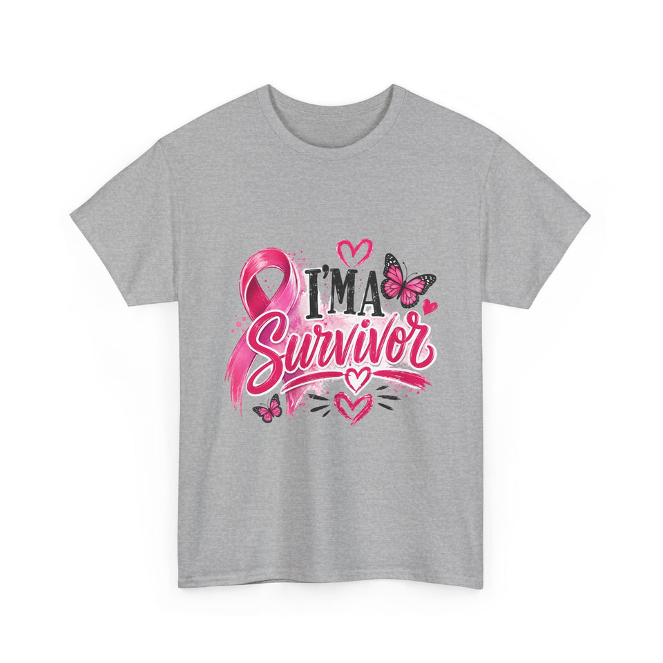 Breast Cancer Awareness Unisex Heavy Cotton Tee