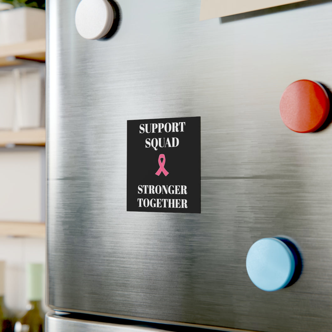 Breast Cancer Awareness Square Magnet