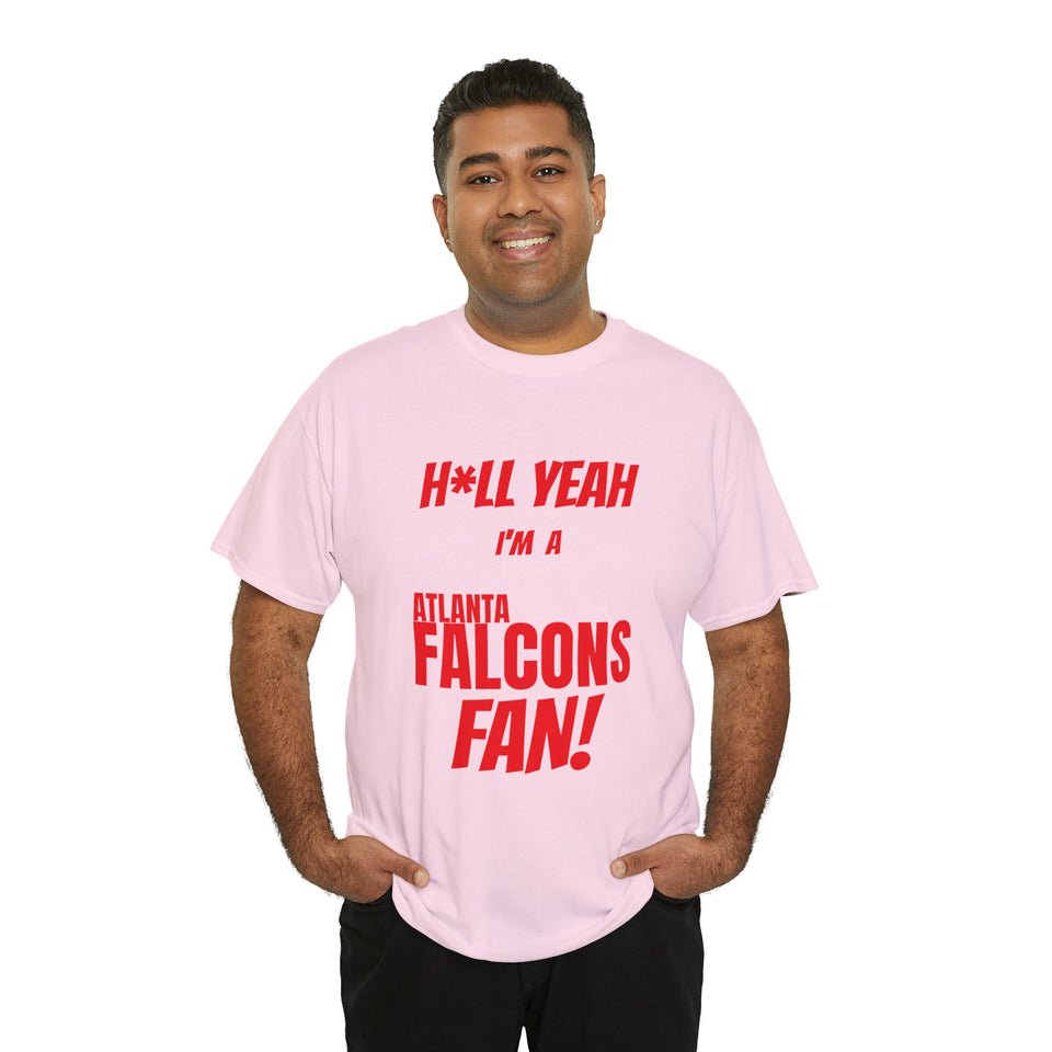 Atlanta Falcons Football Unisex Heavy Cotton Tee