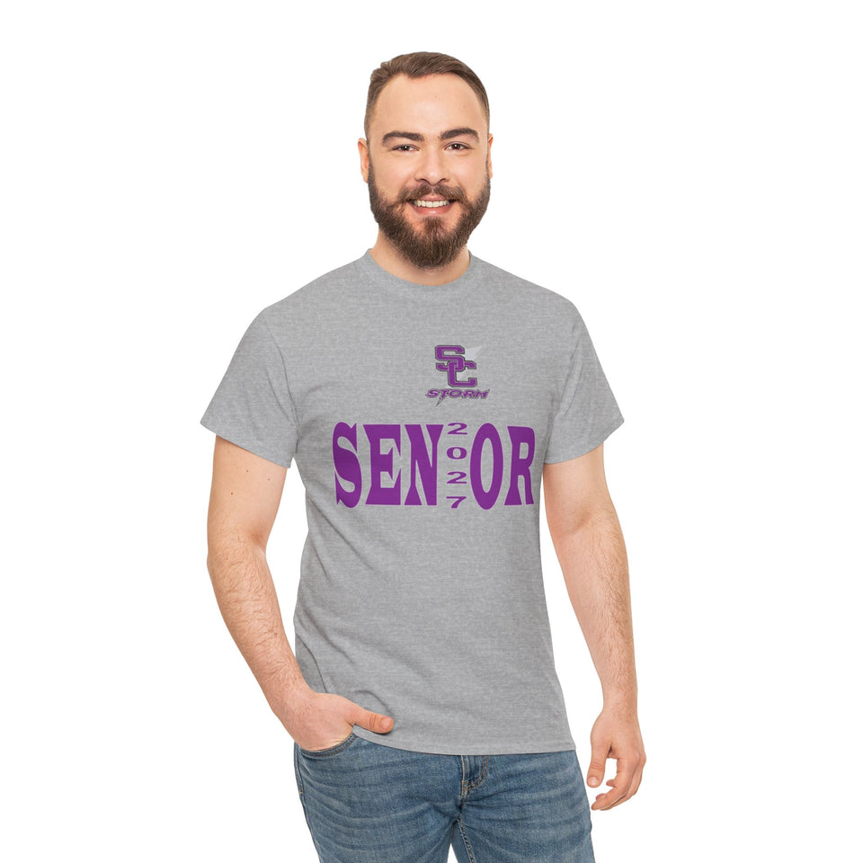Stuart Cramer HS Senior 2027 Unisex Heavy Cotton Tee