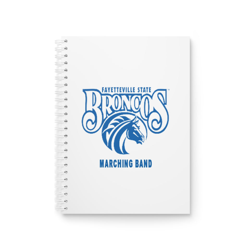 Fayetteville State Marching Band Spiral Notebook