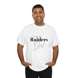 Las Vegas Raiders Girl Unisex Heavy Cotton Tee