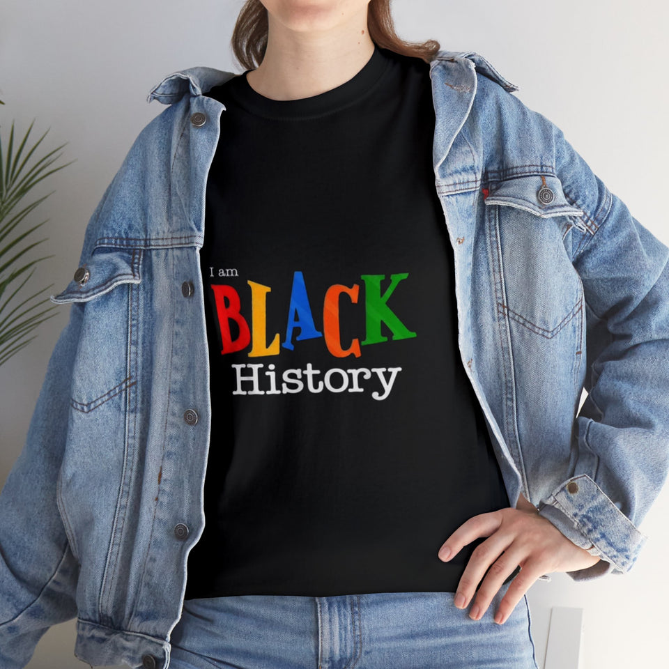 I Am Black History Cotton Tee