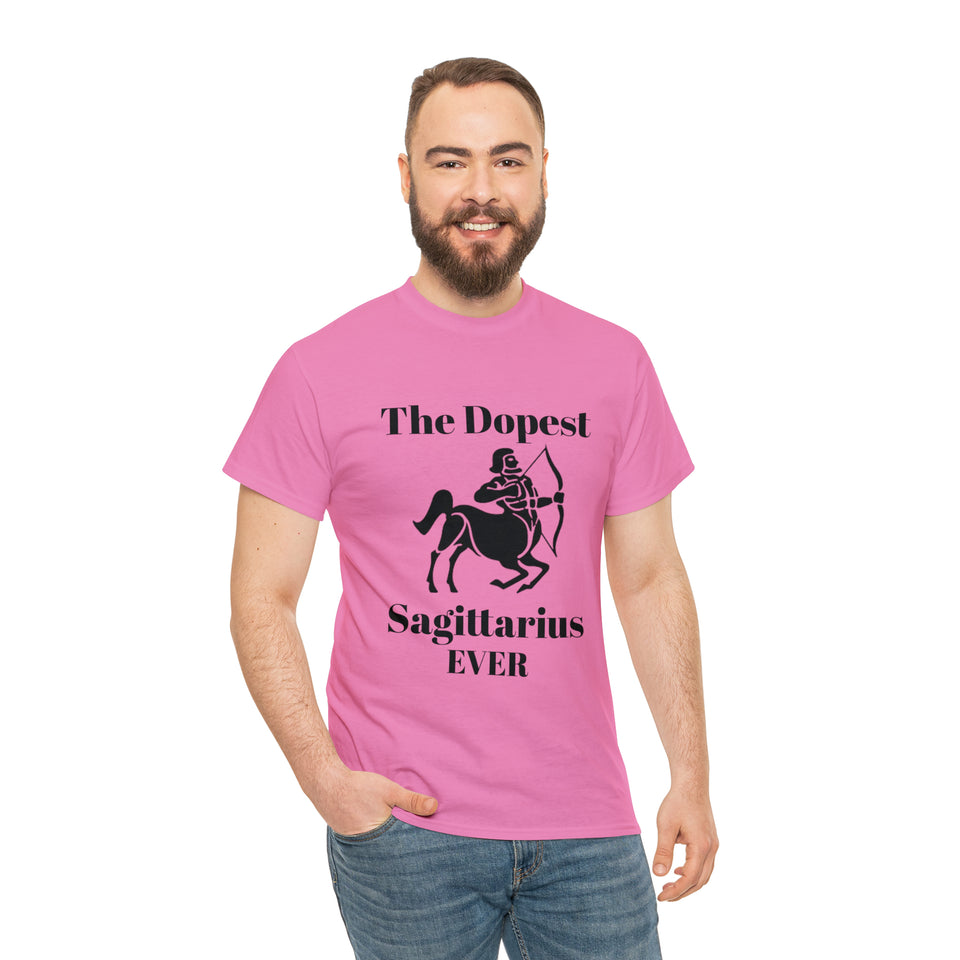 The Dopest Sagittarius Ever Unisex Heavy Cotton Tee