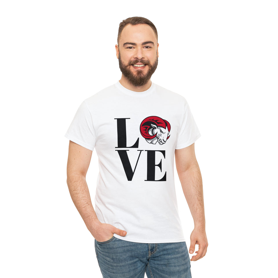 LOVE WSSU Unisex Heavy Cotton Tee