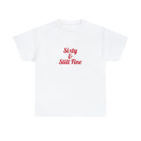 Sixty Unisex Heavy Cotton Tee