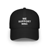 We Support WNC Low Profile Baseball Cap