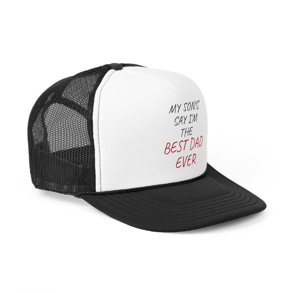 Best Dad Ever Trucker Caps