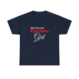 New England Patriots Girl Unisex Heavy Cotton Tee
