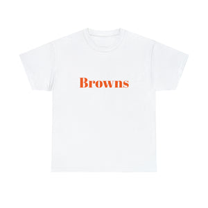 Clevland Browns Girl Unisex Heavy Cotton Tee