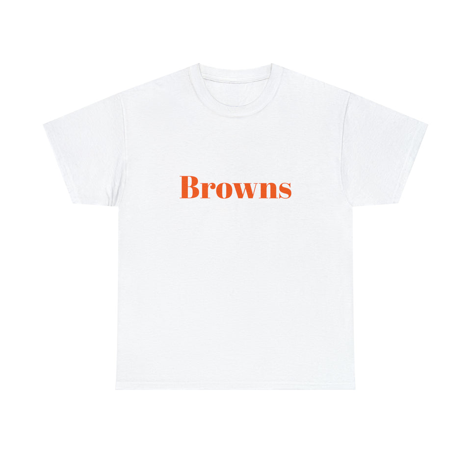 Clevland Browns Girl Unisex Heavy Cotton Tee