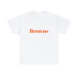 Clevland Browns Girl Unisex Heavy Cotton Tee