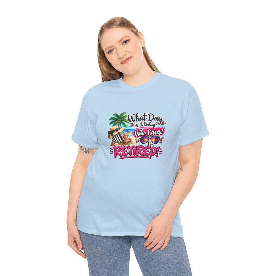 What Day Is It Today? Unisex Heavy Cotton Tee