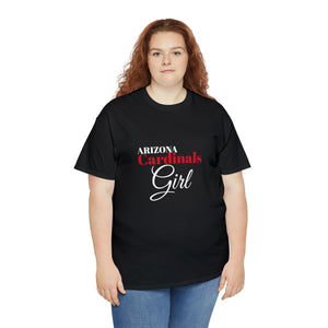 Arizona Cardinals Girl Unisex Heavy Cotton Tee