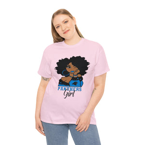 NFL Carolina Panthers Girl Unisex Heavy Cotton Tee