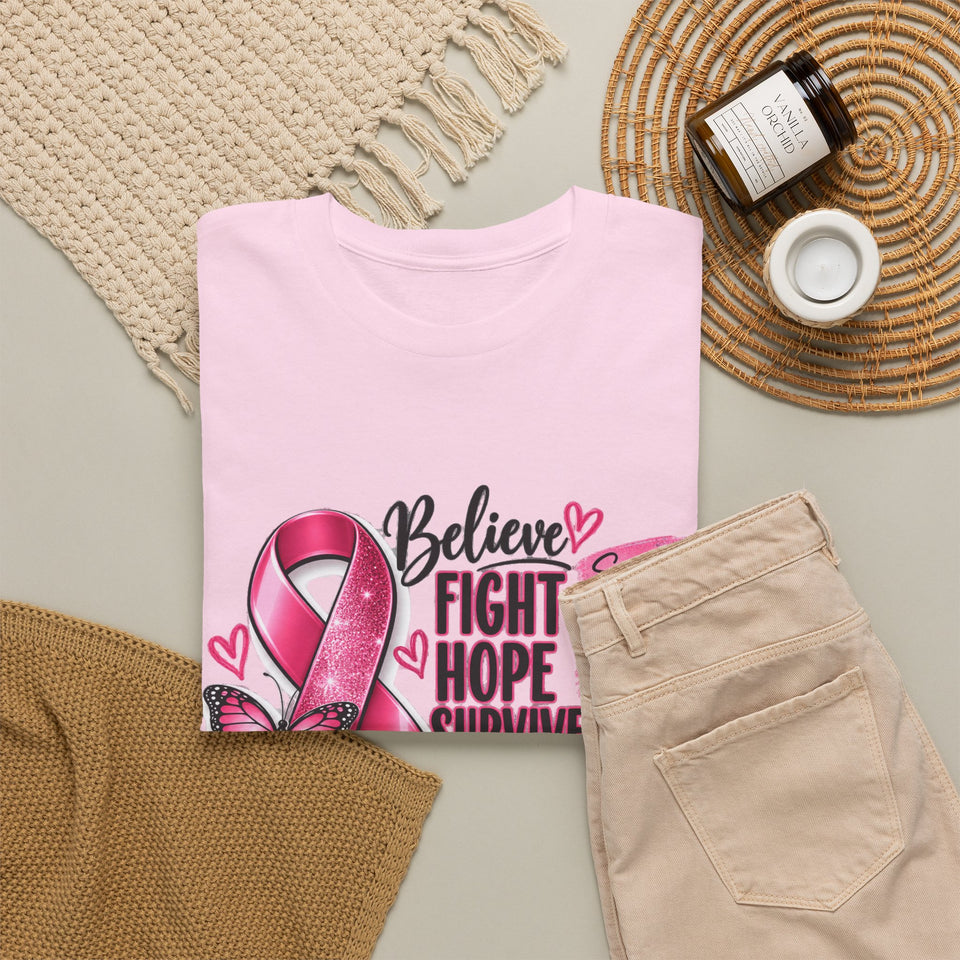 Breast Cancer Awareness Unisex Heavy Cotton Tee