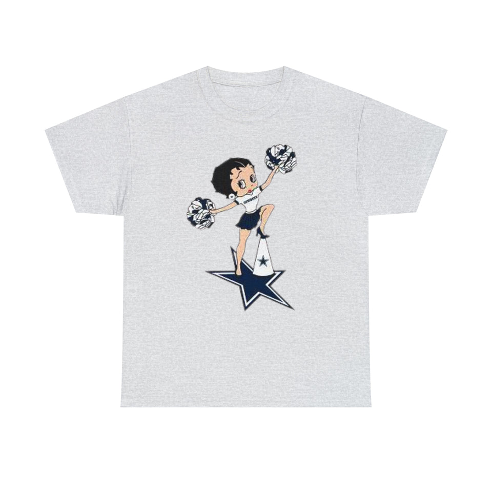 Dallas Cowboys Betty Unisex Heavy Cotton Tee