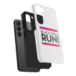 Black Girls Run Tough Phone Cases