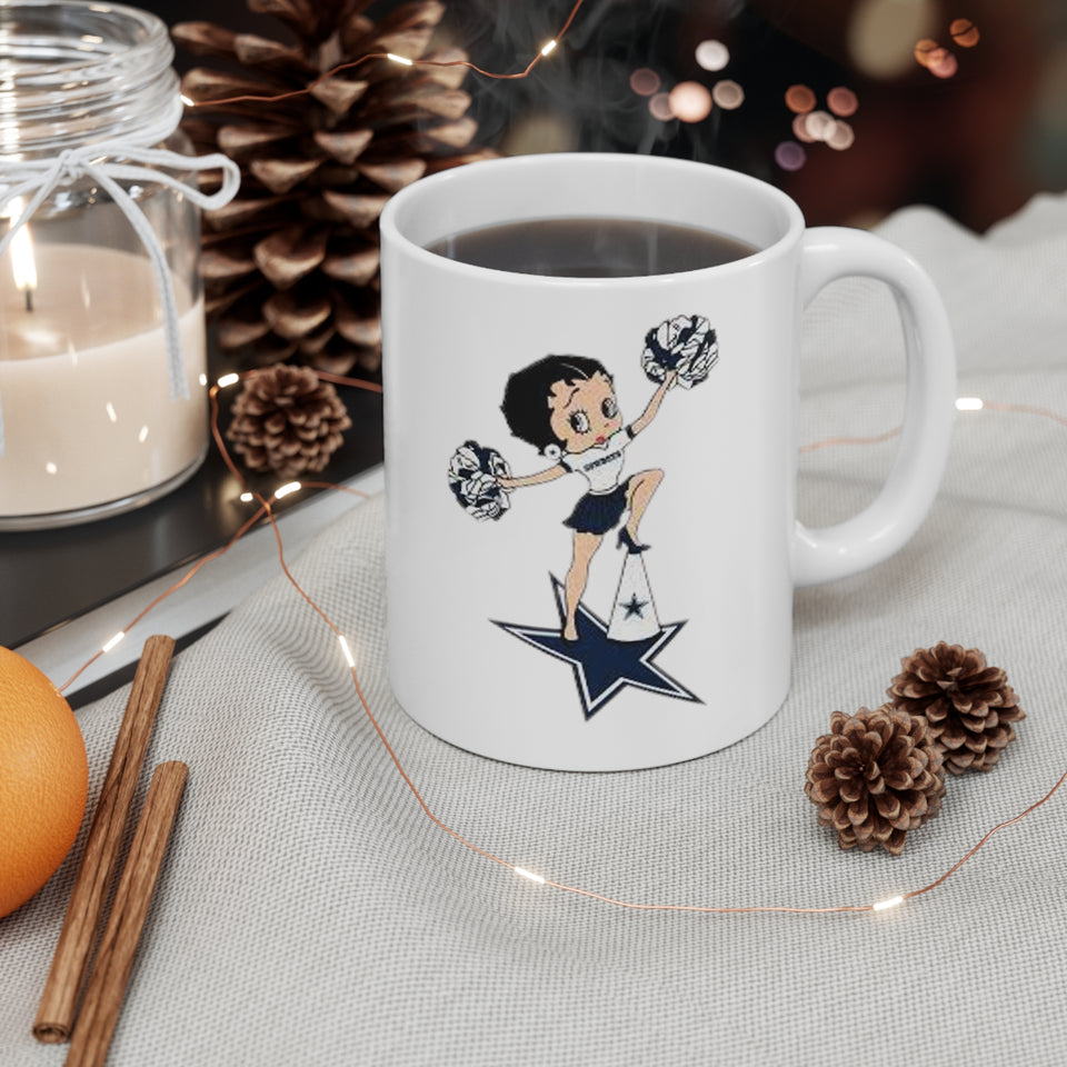 Dallas Cowboys Betty Ceramic Mug 11oz