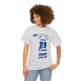 This Is What A Duke Senior Looks Like Unisex Heavy Cotton Tee