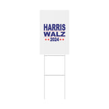 Harris Walz 2024 Plastic Yard Sign