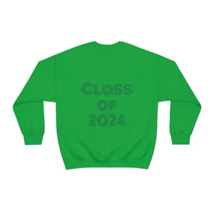 Heck Yeah I'm A UNCC Senior Unisex Heavy Blend™ Crewneck Sweatshirt