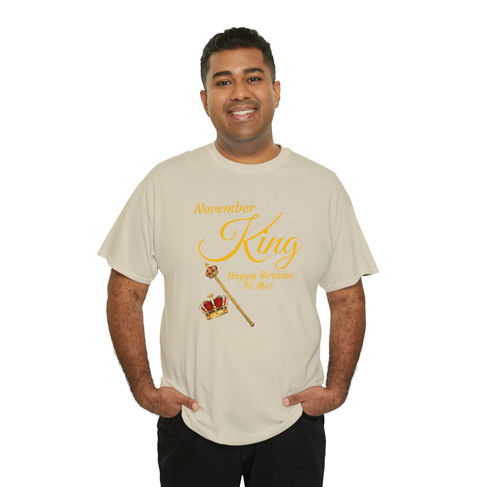 November King Unisex Heavy Cotton Tee