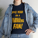 Los Angeles Chargers Football Unisex Heavy Cotton Tee