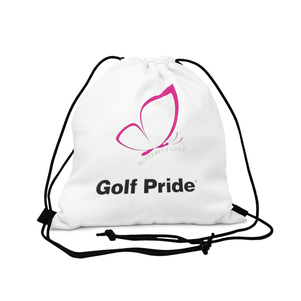 Butterfly Golf Outdoor Drawstring Bag