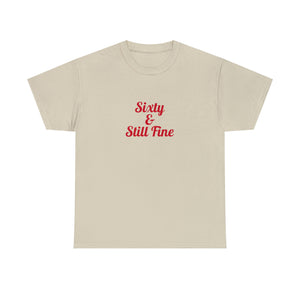 Sixty Unisex Heavy Cotton Tee