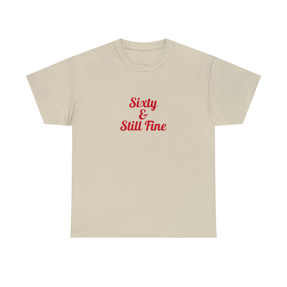 Sixty Unisex Heavy Cotton Tee