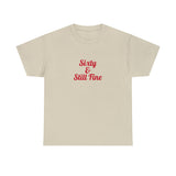 Sixty Unisex Heavy Cotton Tee