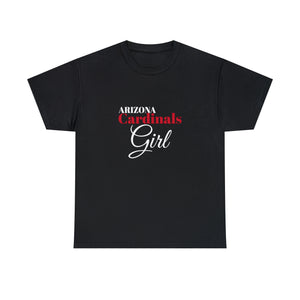 Arizona Cardinals Girl Unisex Heavy Cotton Tee
