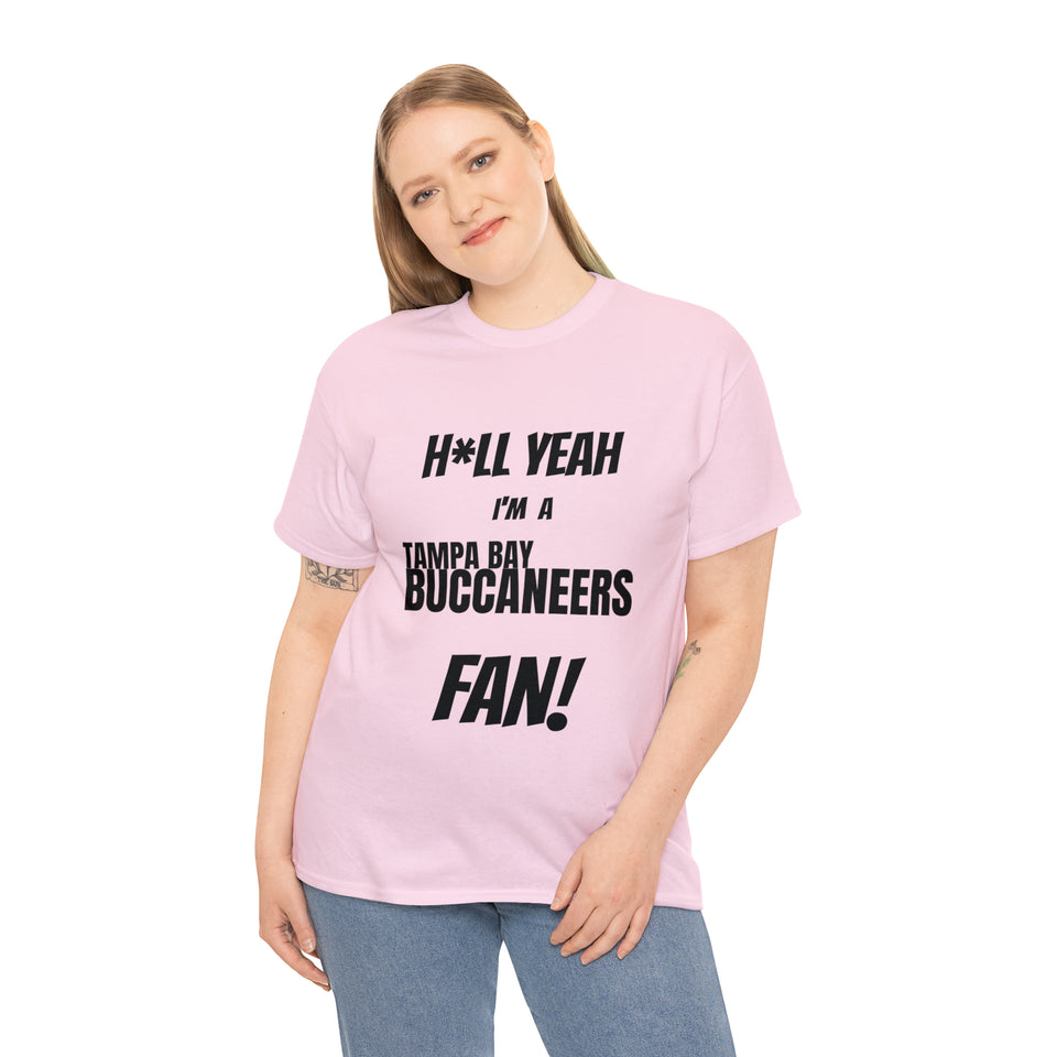 Tampa Bay Buccaneers Football Unisex Heavy Cotton Tee
