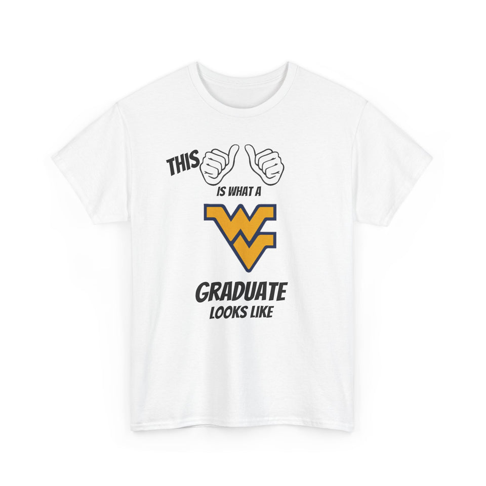 This Is What A West Virginia Graduate Looks Like 2025 Unisex Heavy Cotton Tee